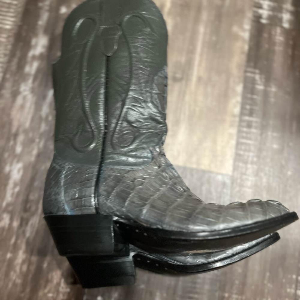 Men's grey cowtown great condition beautiful boots!! - Picture 9 of 10